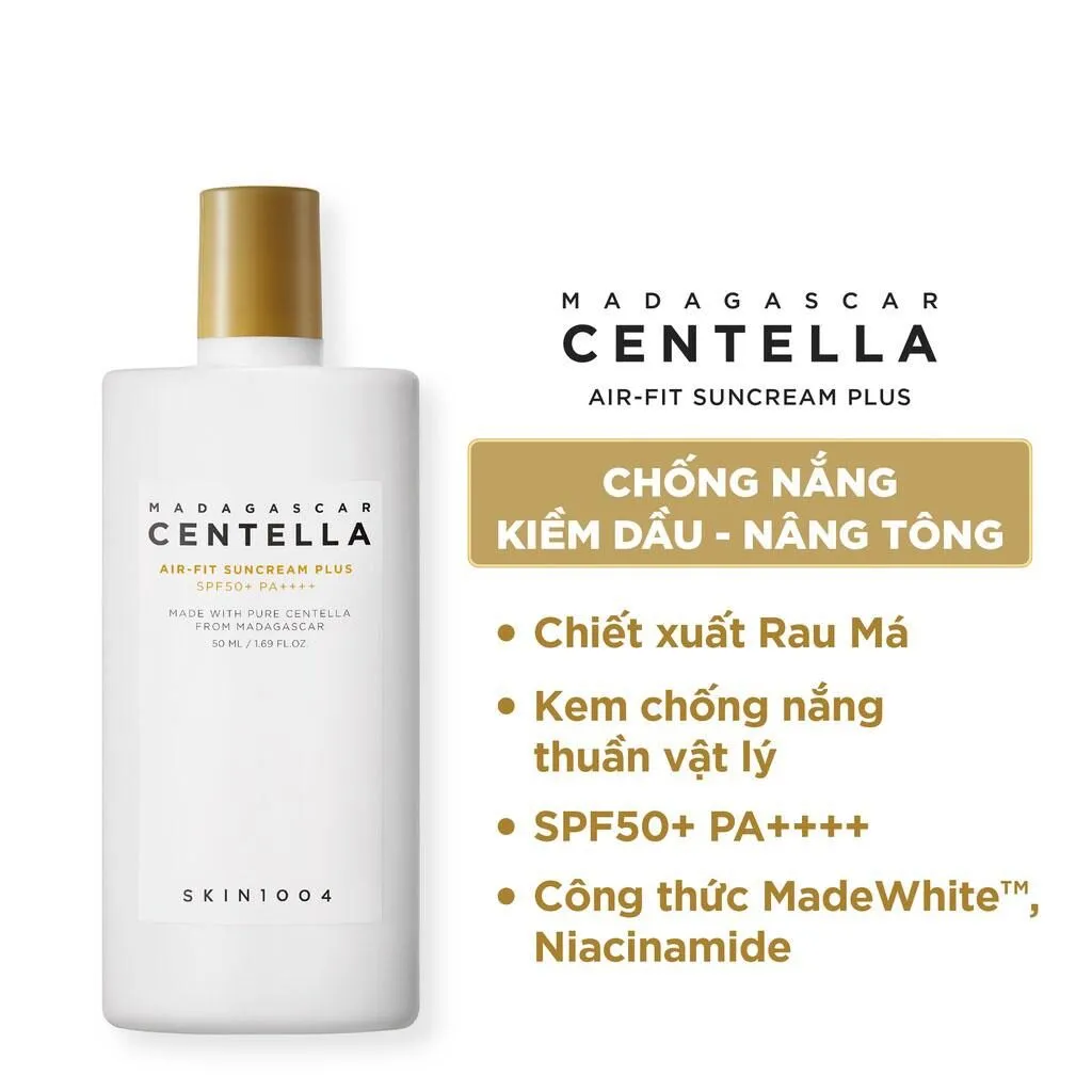 kem chống nắng centella cho da nhạy cảm giúp bảo vệ và làm dịu da