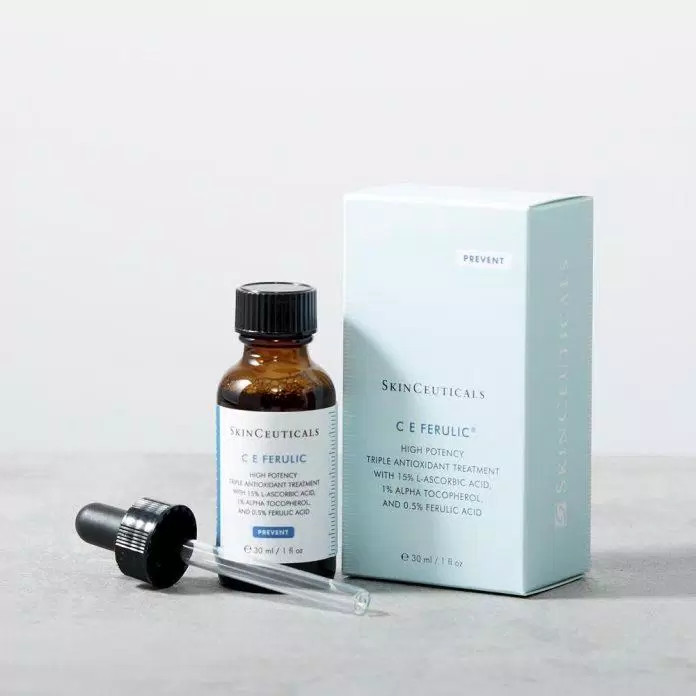 Bao bì thiết kế đẹp mắt của Serum Skinceuticals Vitamin C E Ferulic