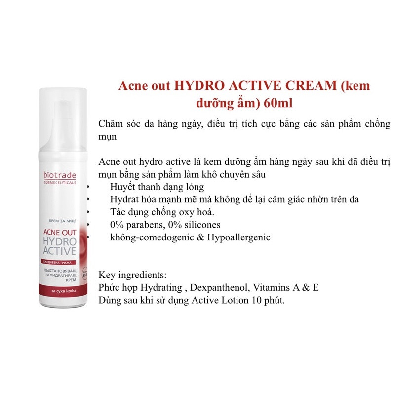 Biotrade Acne Out Hydro Active