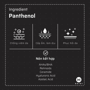 Cách sử dụng Panthenol trong routine