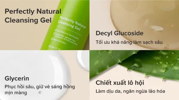 Gel rửa mặt tốt cho da xỉn màu