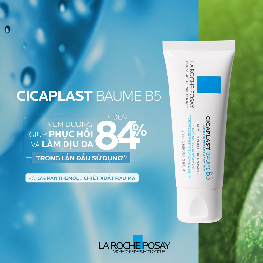 Kem Dưỡng Ẩm Phục Hồi Da La Roche-Posay Cicaplast Baume B5 Soothing Repairing Balm