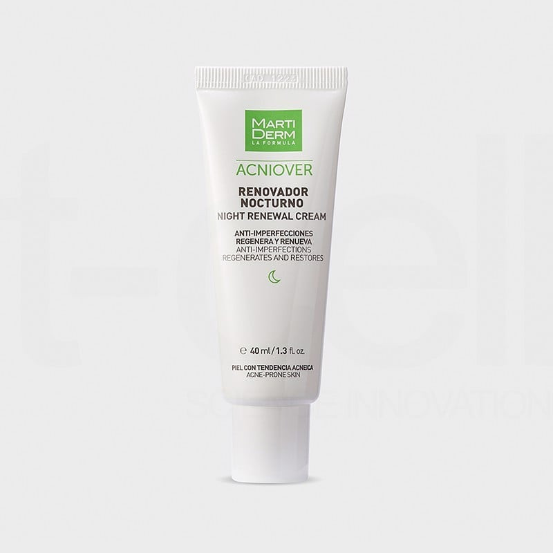 Kem Dưỡng Ẩm Phục Hồi Da MartiDerm Acniover Night Renewal Cream