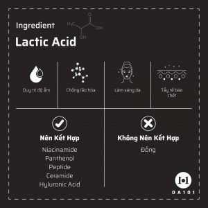 Những lưu ý khi sử dụng Lactic Acid