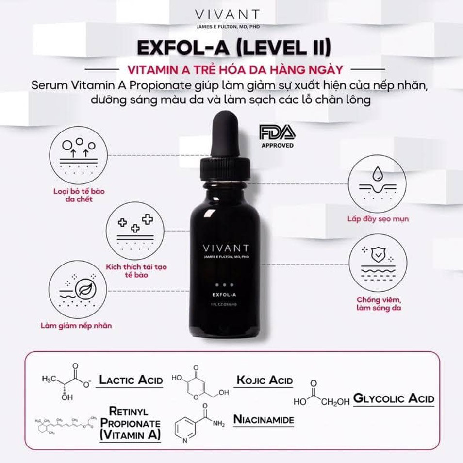 Retinol Vivant Level 3 – Exfol-A Forte