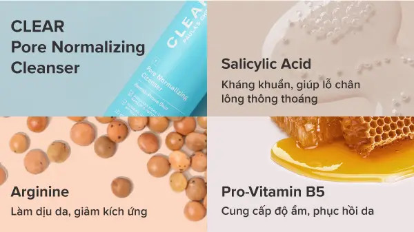 Sữa rửa mặt cho da bị xỉn màu
