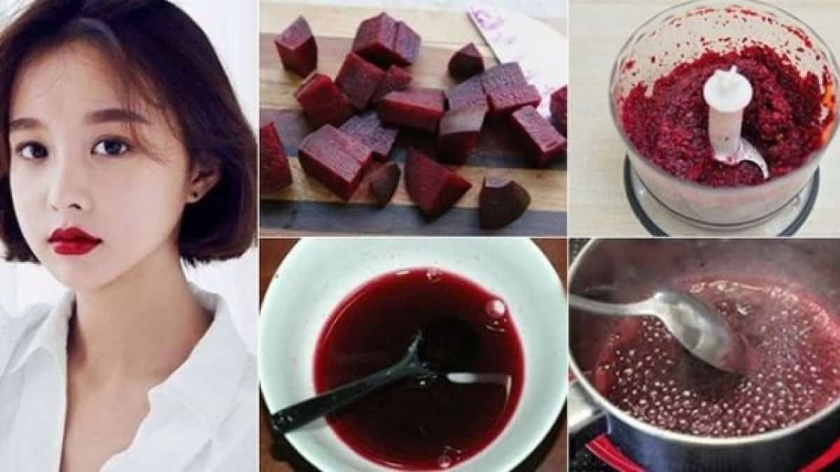 Công thức làm son từ trái cây
