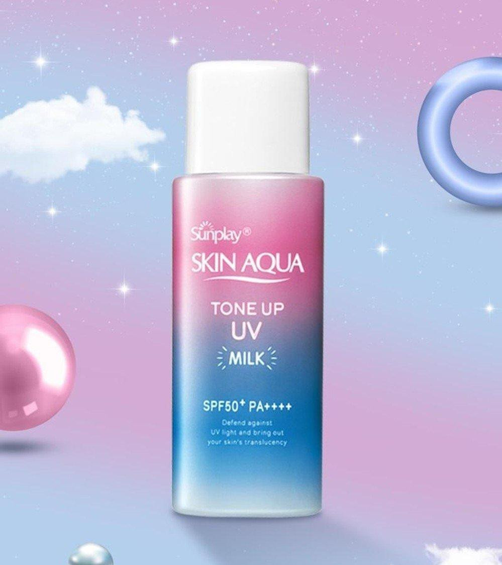Kem chống nắng nâng tone cho da dầu Sunplay