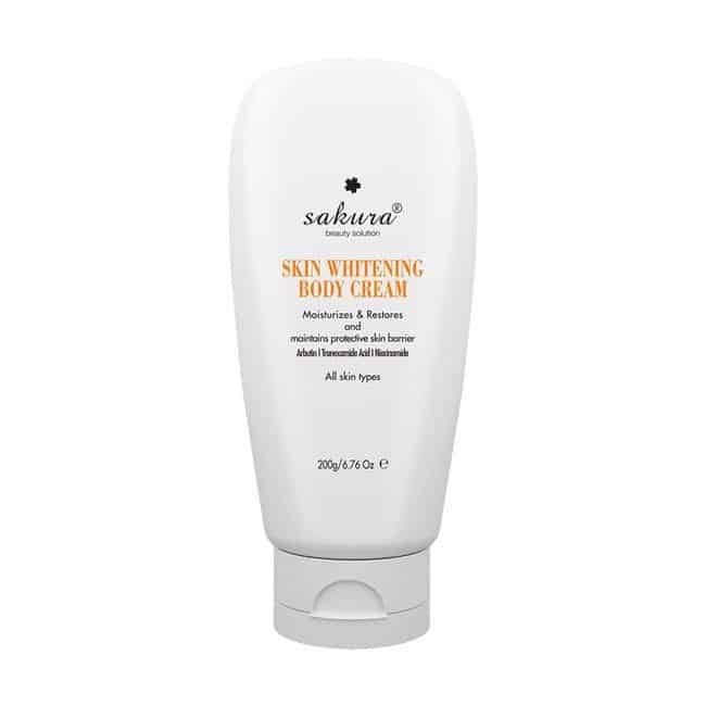 Kem dưỡng trắng da Sakura Skin Whitening Body Cream