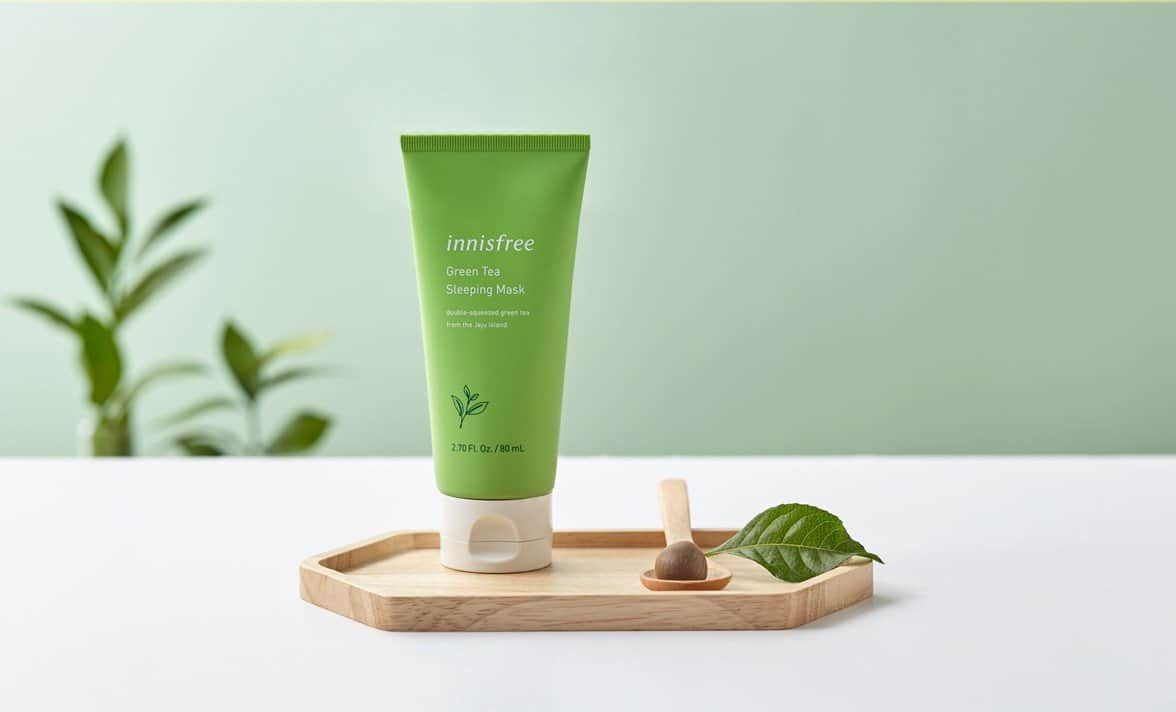 Mặt nạ ngủ trà xanh Innisfree