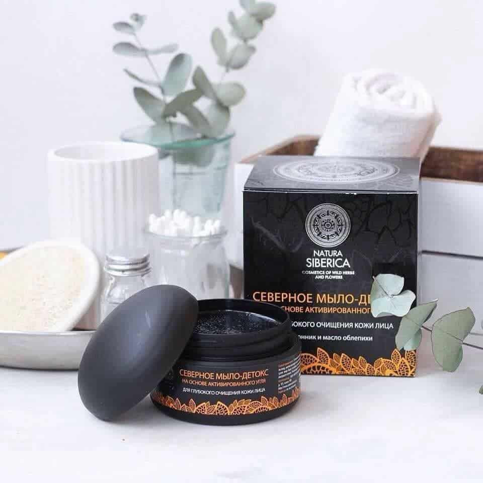Mặt nạ thải độc than hoạt tính Natura Siberica