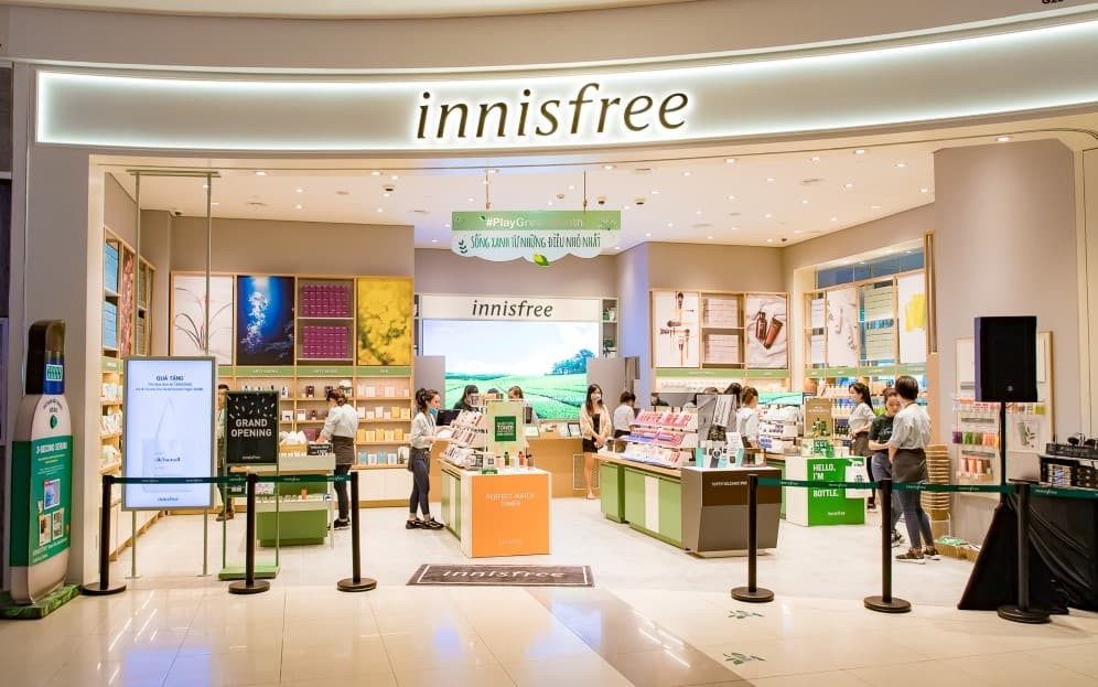 Mỹ phẩm thiên nhiên Hàn Quốc từ Innisfree