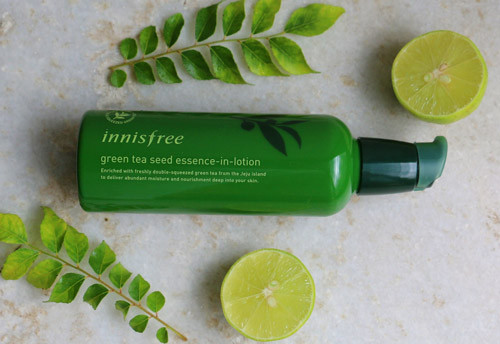 Sữa dưỡng 2 trong 1 chiết xuất từ hạt trà xanh Innisfree Green Tea Seed Essence In Lotion