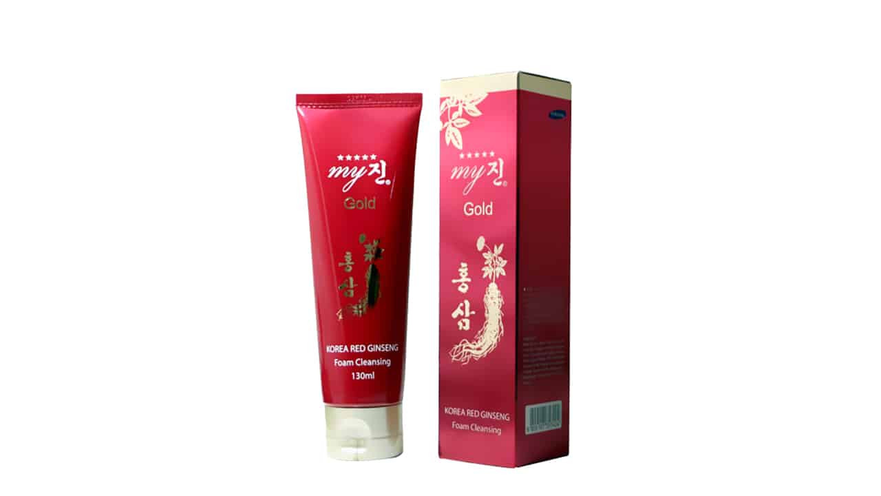 Sữa Rửa Mặt Thiên Nhiên My Gold Korea Red Ginseng