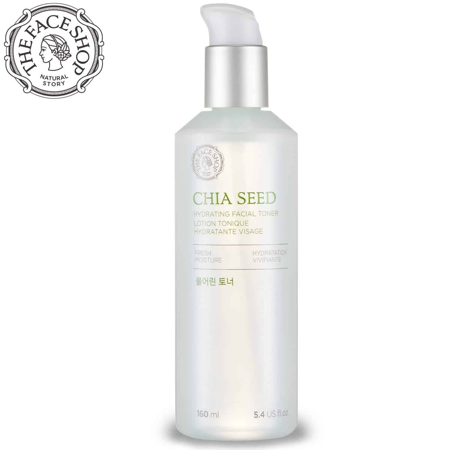 Toner cấp ẩm cho da khô The Face Shop Chia Seed Hydrating