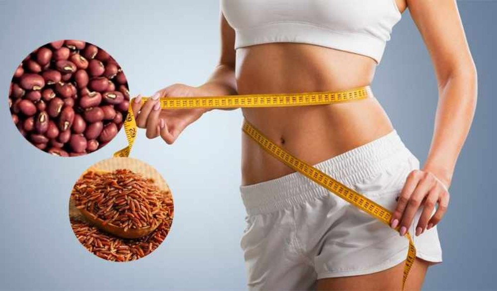 Tác dụng của trà gạo lứt đậu đỏ giảm cân, thanh nhiệt